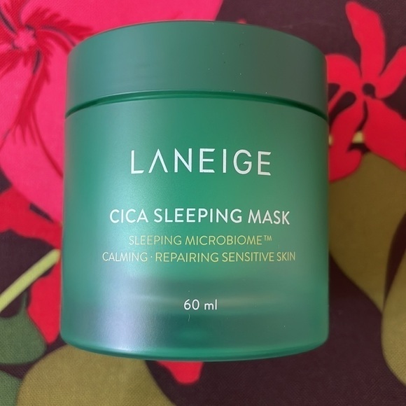 Brand New Laneige Cica Sleeping Mask & 2 Lip Sleeping Masks Berry Mint Choco - Picture 2 of 12